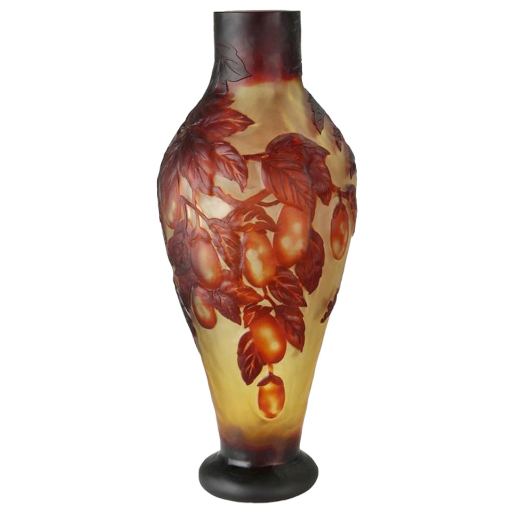 [LA-84170] Vase Kameeglas Trauben