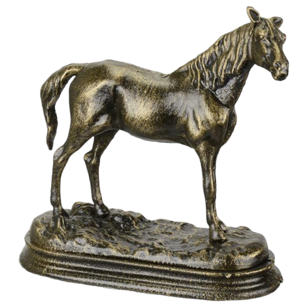 [LA-84533] Figur Gusseisen Pferd