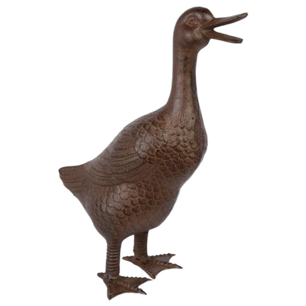[LA-84558] Figur Gusseisen Ente