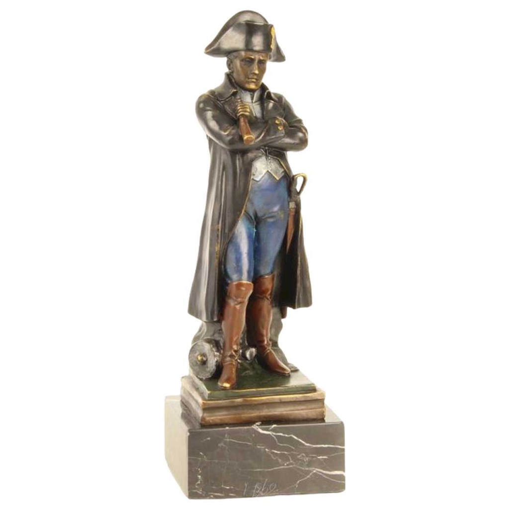 [LA-85374] Bronzeskulptur Bronzefigur Napoleon