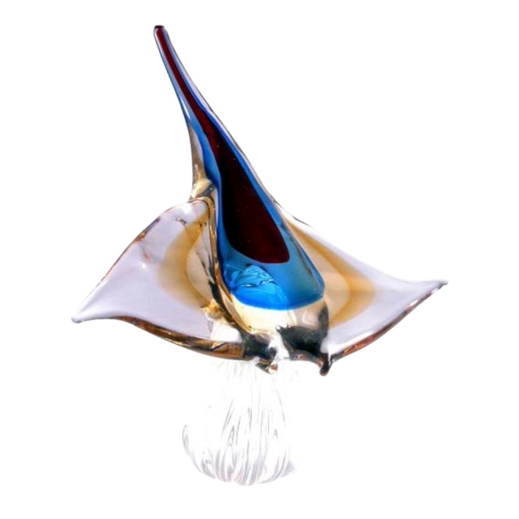 [LA-98698] Figur Glas Murano-Stil Mantarochen
