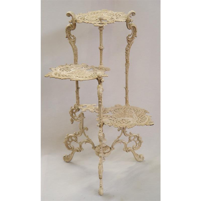 [LA-99451] Blumentisch Gusseisen 3-stufig