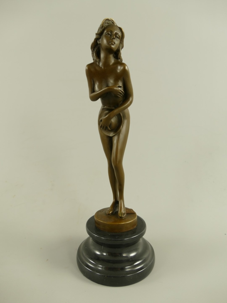 [LA-1819308] Figur Bronze Frau H.28x10cm