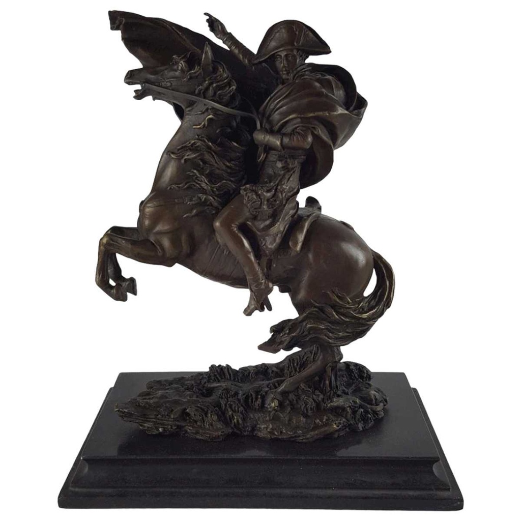 [LA-39382] Bronzeskulptur Bronzefigur Napoleon