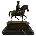 Bronzeskulptur Bronzefigur Friedrich II