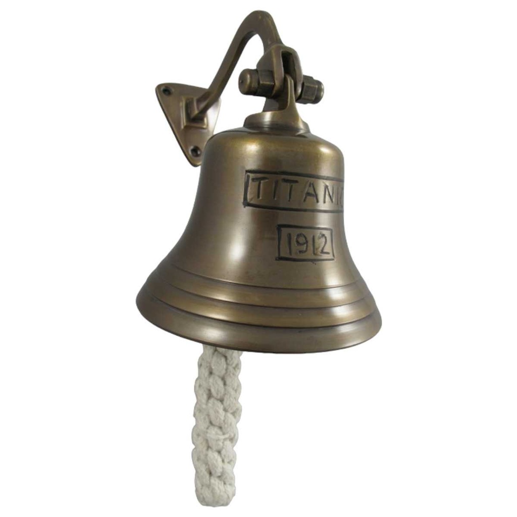 [LA-39668] Glocke Messing brüniert Titanic