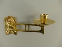 Kerzenleuchter Kerzenständer Kerzenhalter Klavierleuchter Wandleuchter Messing #39690