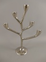 Kerzenleuchter Kerzenständer Kerzenhalter Metall vernickelt #39709