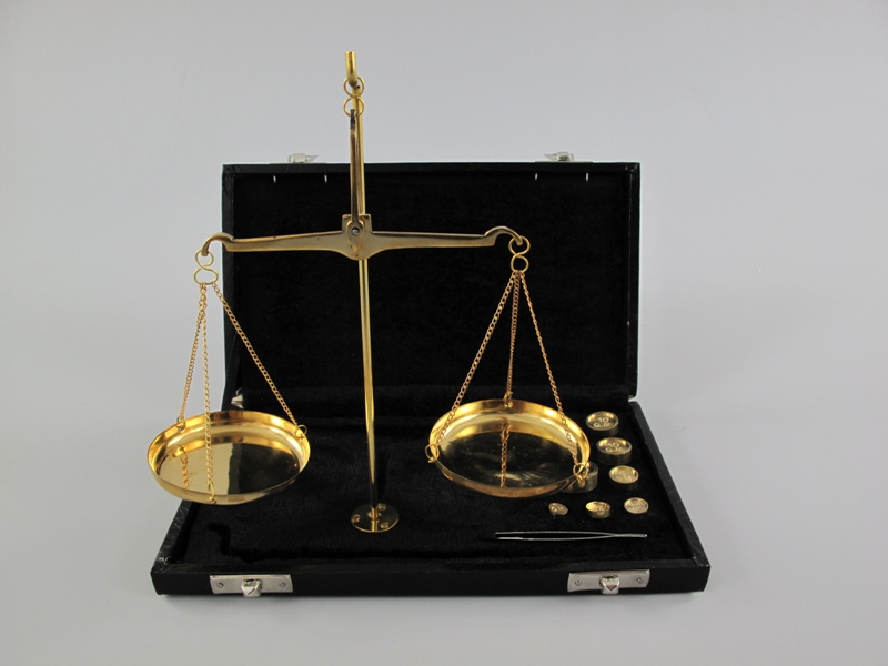 [LA-39846] Waage Goldwaage Messing 20 Gramm