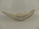 Schale Aluminium vernickelt