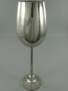Weinkühler auf Fuss vernickelt H 62 cm