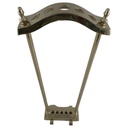 Ständer(5-Stocke) Aluminium Vernickelt H 75x30 cm