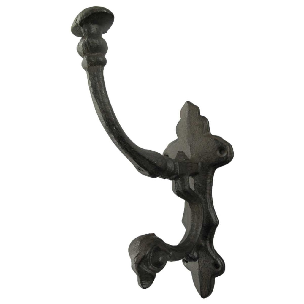 [LA-40649] Garderobenhaken Kleiderhaken Wandhaken Mantelhaken Gusseisen Rustikal #40649