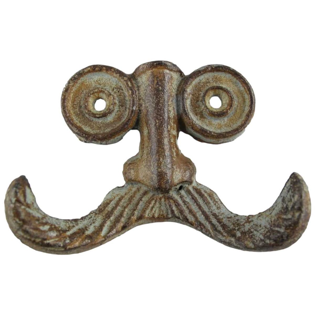 [LA-40660] Garderobenhaken Kleiderhaken Wandhaken Mantelhaken Gusseisen farbig #40660
