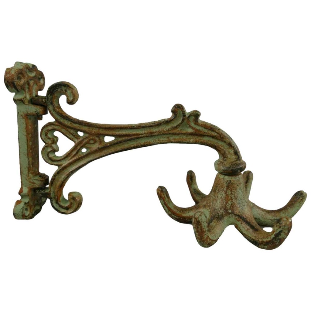 [LA-40695] Garderobenhaken Kleiderhaken Wandhaken Mantelhaken Gusseisen #40695
