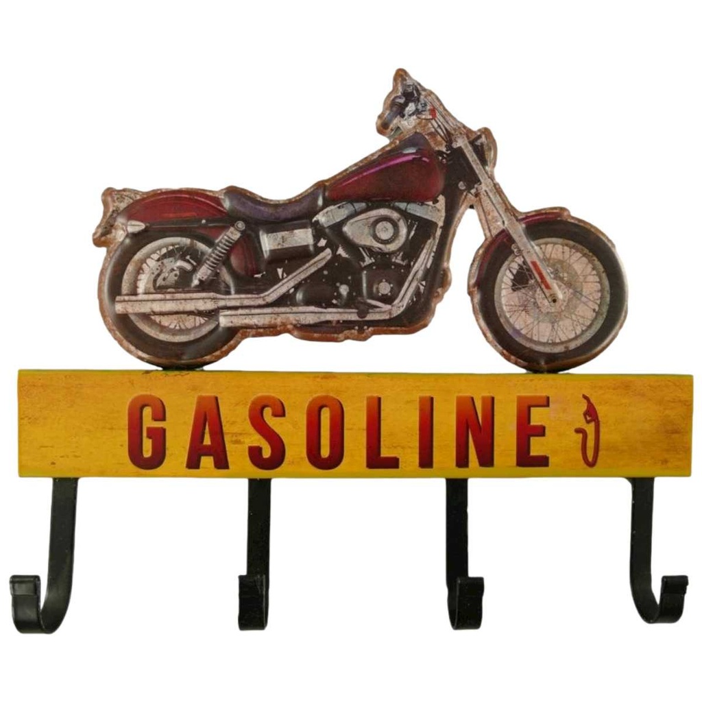 [LA-40697] Garderobenhaken Kleiderhaken Wandhaken Mantelhaken - Gasoline