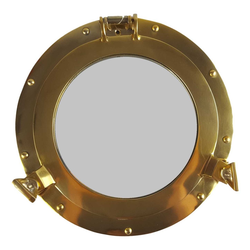 [LA-40855] Spiegel Aluminium poliert Bullauge Schiffsfenster