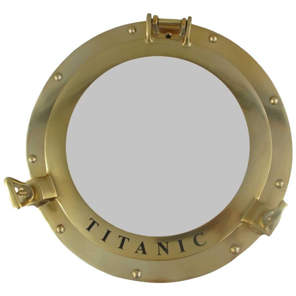 [LA-40857] Spiegel Aluminium poliert Bullauge Schiffsfenster #40857
