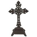 Figur Skulptur Kruzifix eisen rustikal H 25 cm
