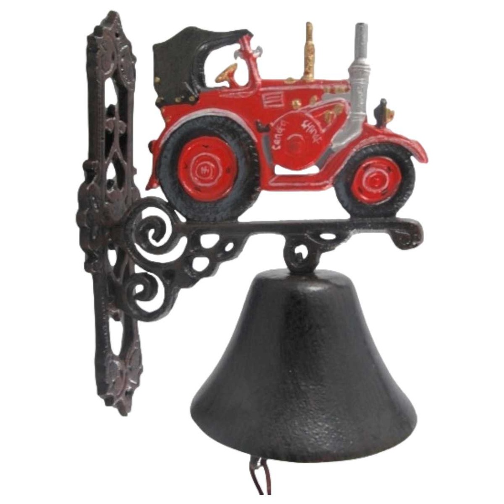 [LA-41378] Wandglocke Türglocke Türklopfer Gusseisen Traktor