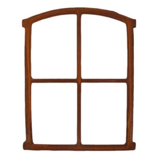 [LA-41524] Stallfenster Fensterrahmen Gusseisen Rostig Nostalgie-Stil #41524
