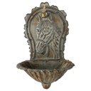 Wandbrunnen Wassersäule Gartenbrunnen Zapfstelle Gusseisen farbig Terrasse
