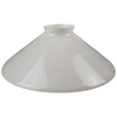 Lampenschirm Ersatzglas Ersatzschirm Glasschirm weiß #41934