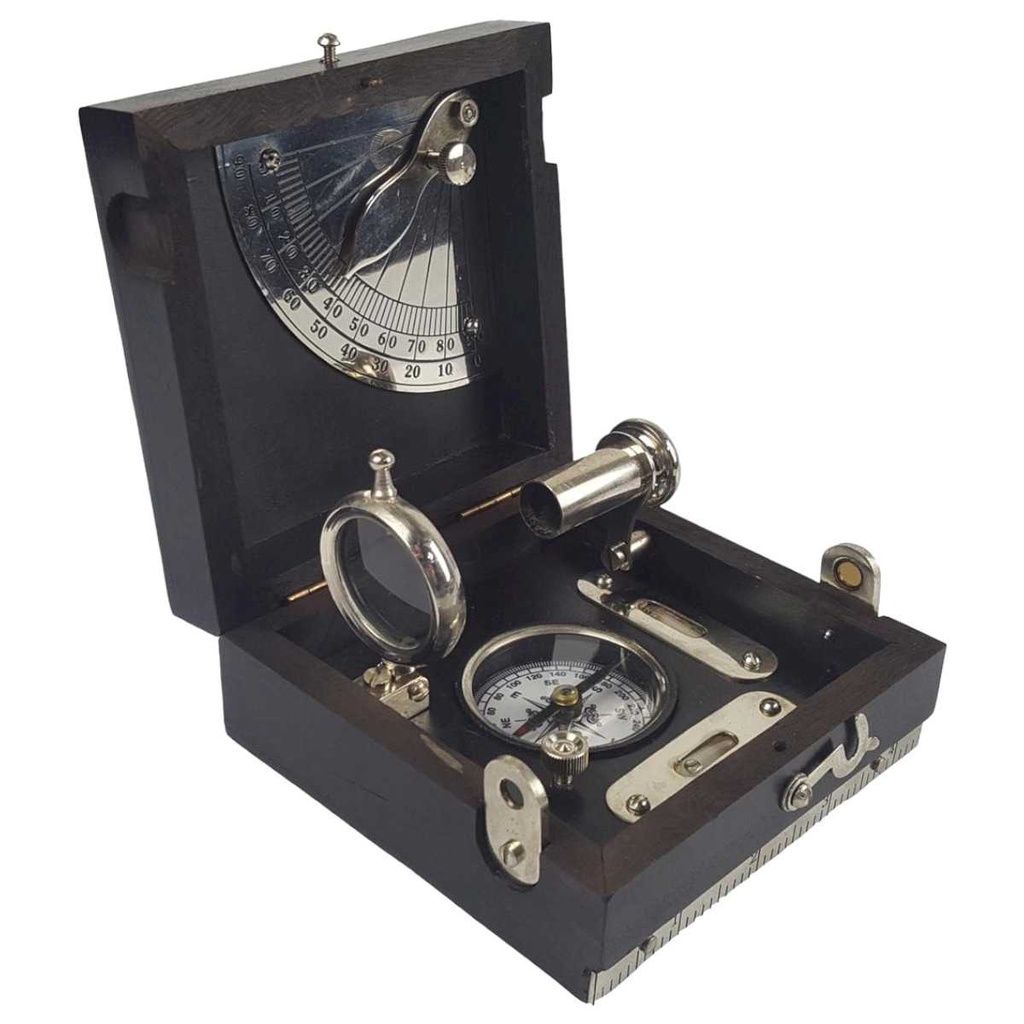 [LA-42751] Nautikset Vernickelt Schwarz 12x12cm