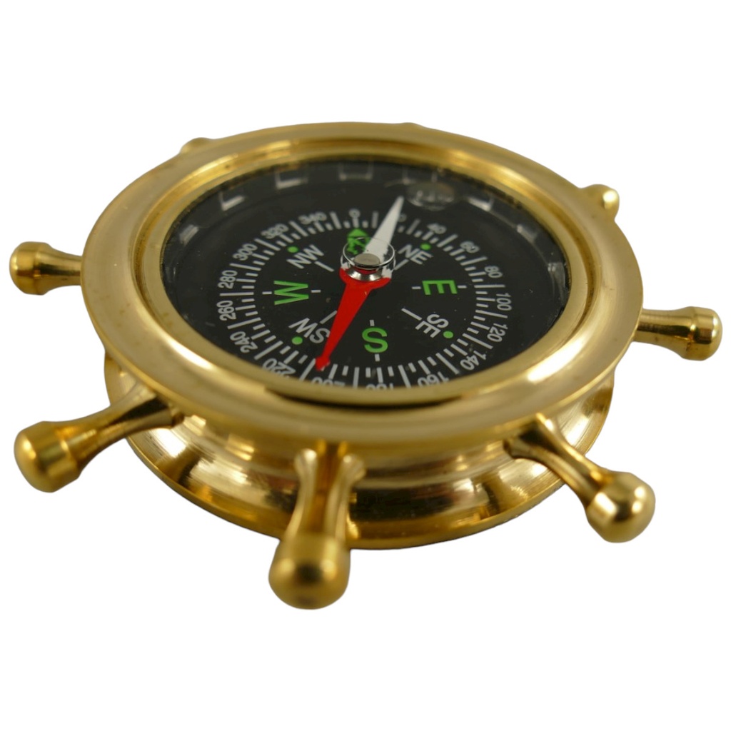[LA-42767] Kompass Messing
