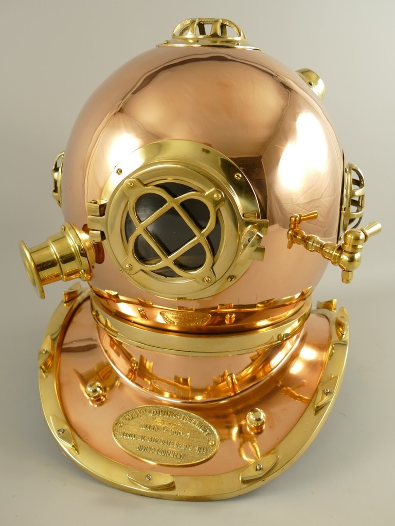 [LA-42769] Taucherhelm Kupfer H 45-D 35 cm