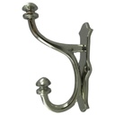 Garderobenhaken Kleiderhaken Wandhaken Mantelhaken Aluminium vernickelt #46424