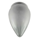 Lampenschirm Ersatzglas Ersatzschirm Glasschirm Glas matt weiß #48992