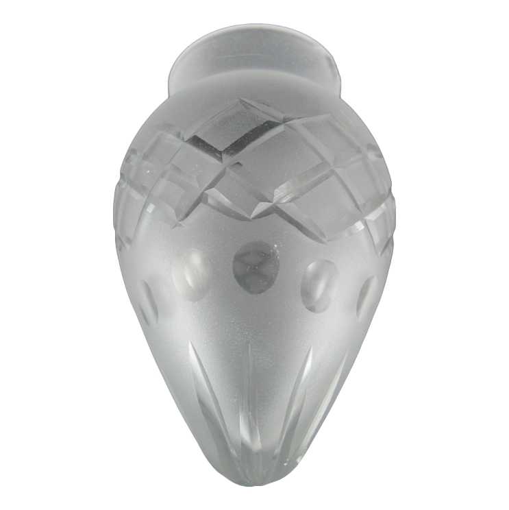 [LA-48994] Lampenschirm Ersatzglas Ersatzschirm Glasschirm matt #48994