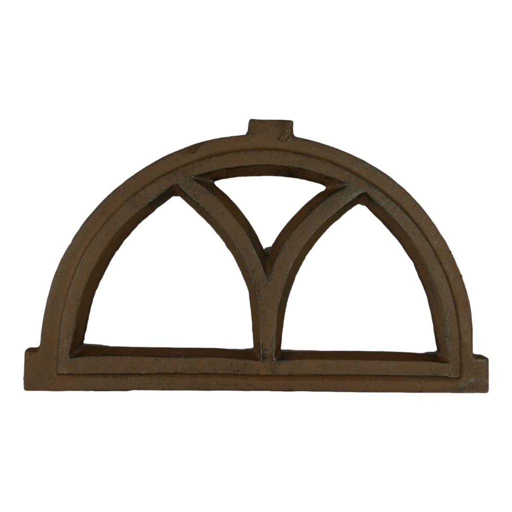 [LA-49017] Stallfenster Fensterrahmen Gusseisen Braun rustikal Nostalgie-Stil #49017