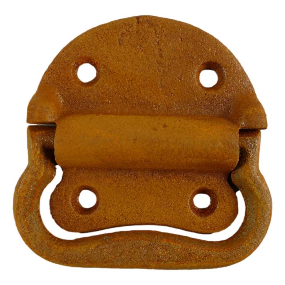 [LA-49041] Eisen Truhengriffe Naturrost Farbig L 10cm