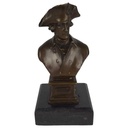 Bronze Skulptur Figur Bronzeskulptur Bronzefigur König Friedrich II Der Alte Fritz Büste