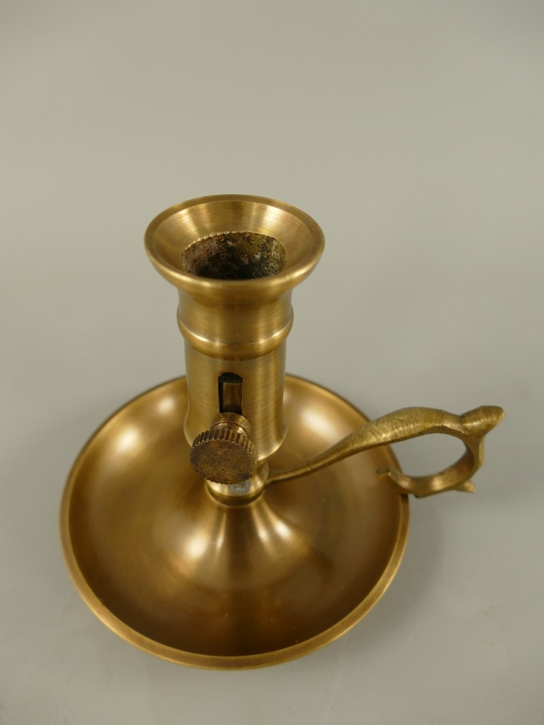 [LA-70669] Kerzenleuchter Kerzenständer Kerzenhalter Messing brüniert #70669