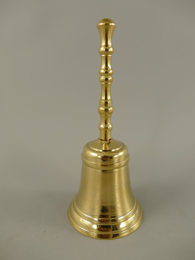 [LA-70674] Tischglocke Messing glatt H 15cm