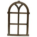 Stallfenster Fensterrahmen Gusseisen Braun rustikal Antik-Stil Nostalgie #70724