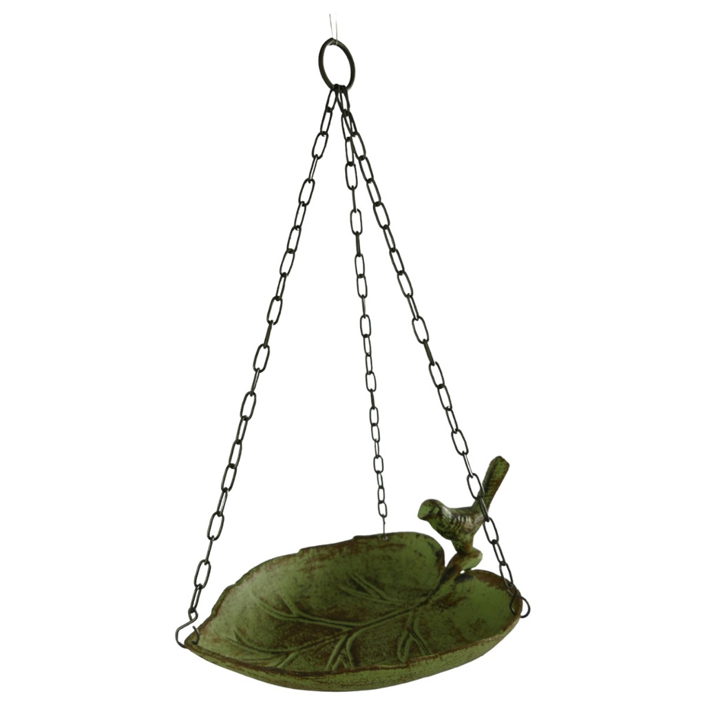 [LA-70738] Vogeltränke/Fütterungspl. Eisen fabig H 38cm