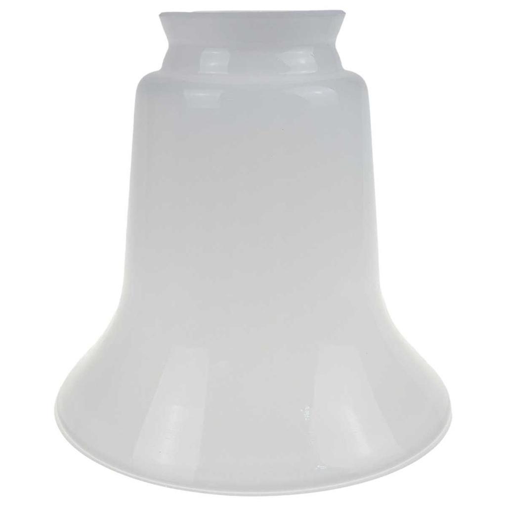 [LA-82021] Lampenschirm Ersatzglas Ersatzschirm Glasschirm weiß #82021