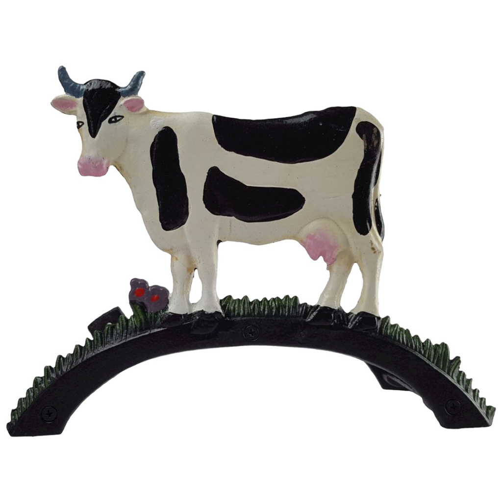 [LA-82074] Schlauchhalter Kuh Farbe H.21cm