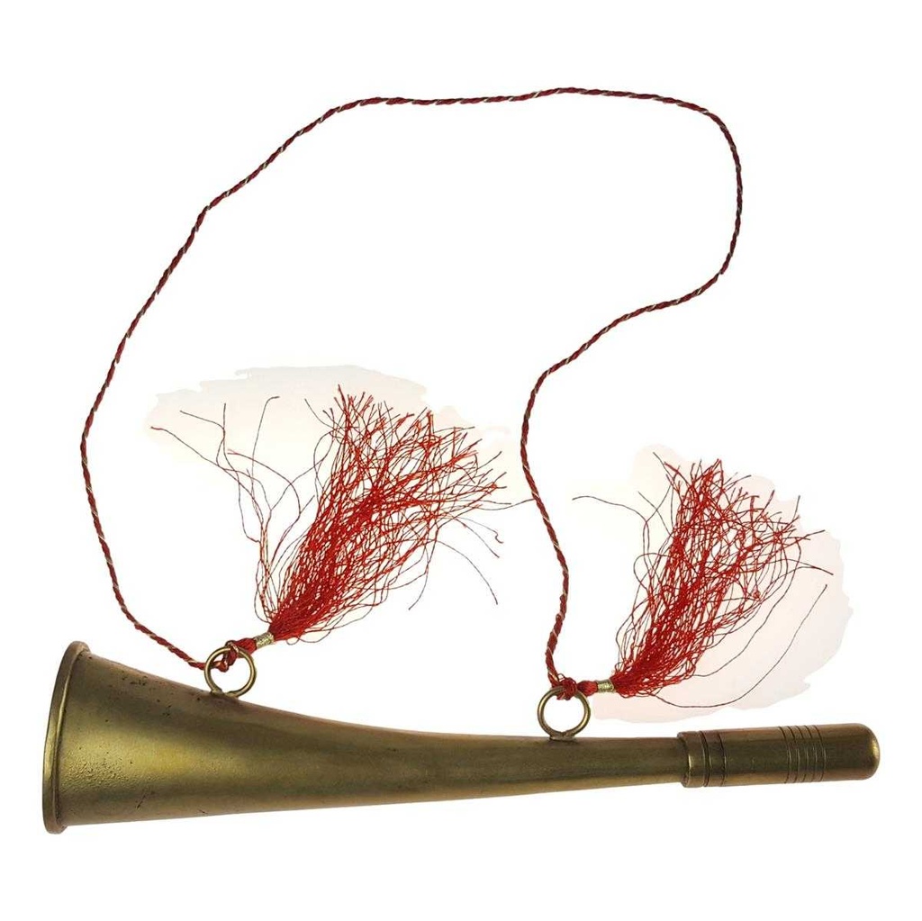 [LA-84128] Nebelhorn Bahnhorn Posthorn Signalhorn Jagdhorn Tröte Eisen