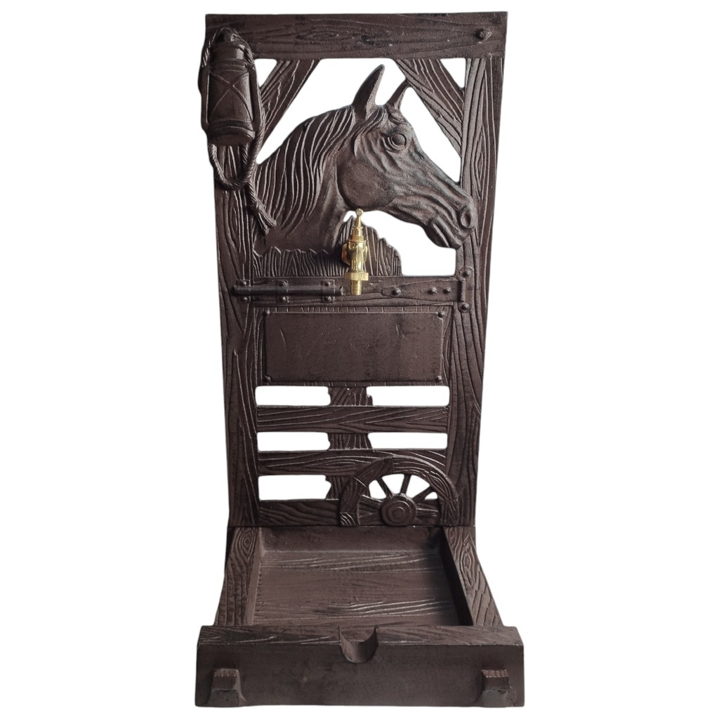 [LA-85421] Standbrunnen Pferd Garten