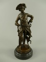 Bronzeskulptur Bronzefigur Friedrich II #85634