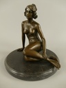 Bronzeskulptur Bronzefigur Frau #85792
