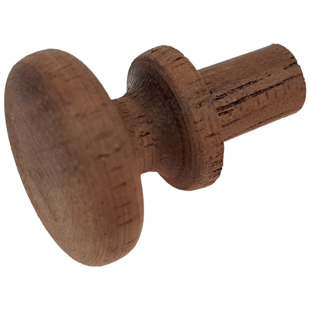 [LA-85965] Holzknopf Holz Möbelgriff Schubladengriff Möbelknauf Teakholz 16mm