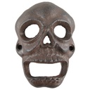 Totenkopf OFFNER Eisen rustikal braun H.11x8x3cm