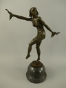 Bronzeskulptur Bronzefigur Frau #86239