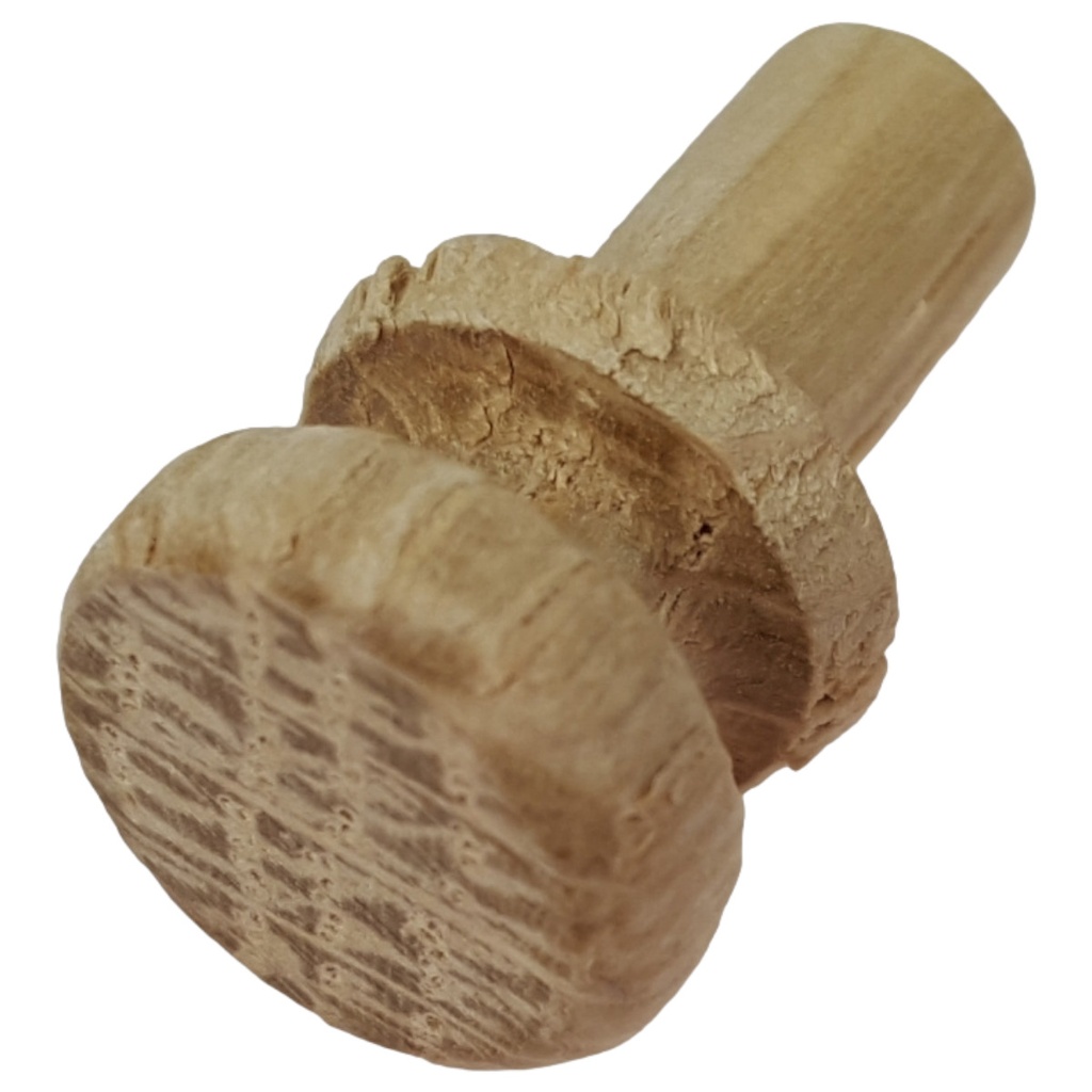 [LA-86454] Holzknopf Holz Möbelgriff Schubladengriff Möbelknauf Buche 10mm